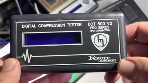 rx7 digital compression tester|The Garage .